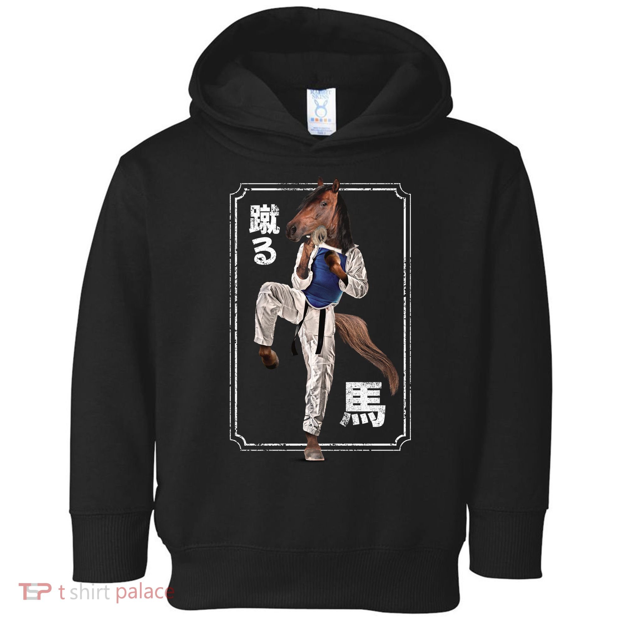 Kung Fu Horse Toddler Hoodie