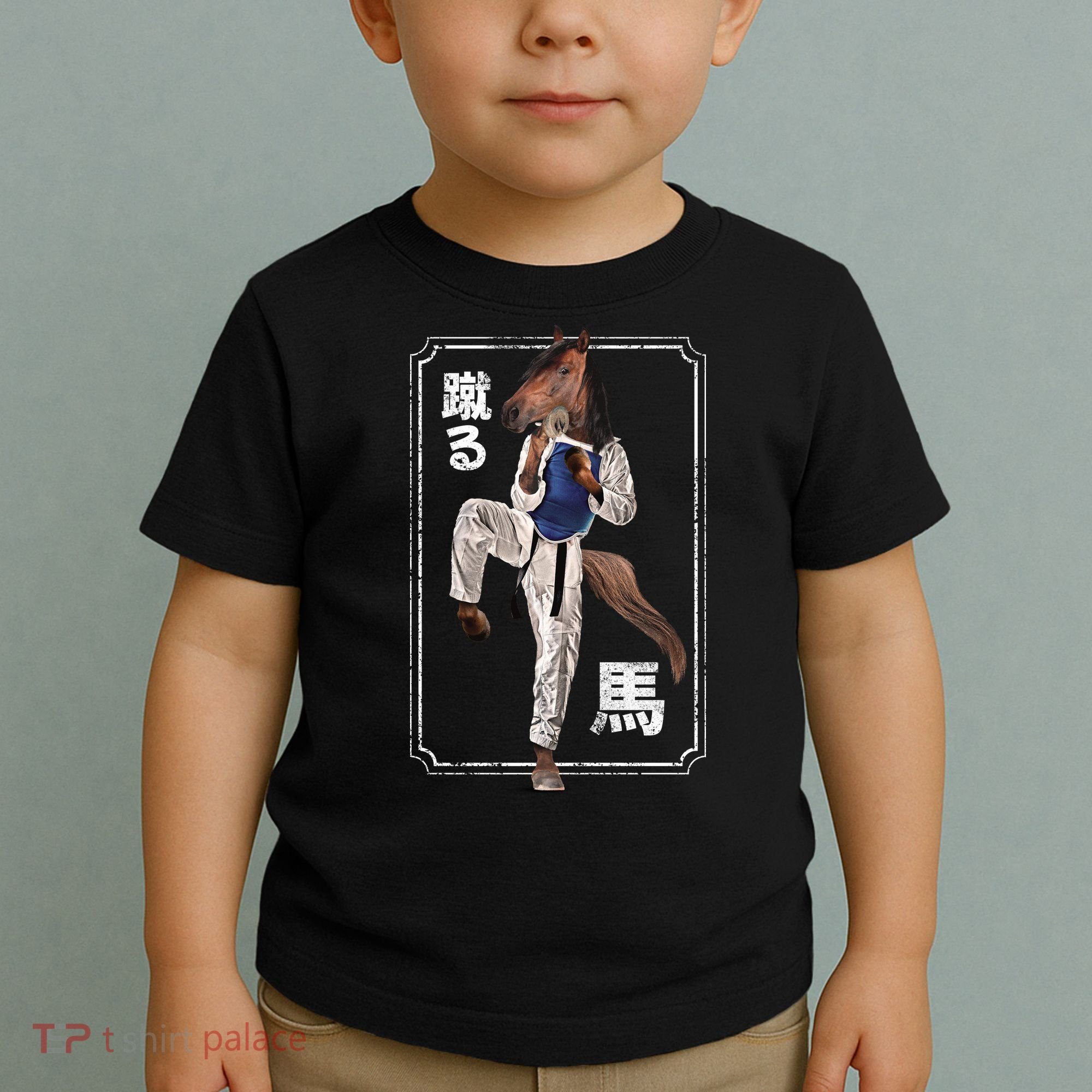 Kung Fu Horse Toddler T-Shirt
