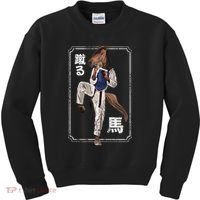Kung Fu Horse Kids Sweatshirt thumb 0
