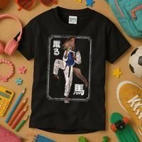 Kung Fu Horse Kids T-Shirt thumb 3