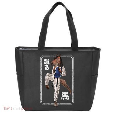 Kung Fu Horse Tote Bag