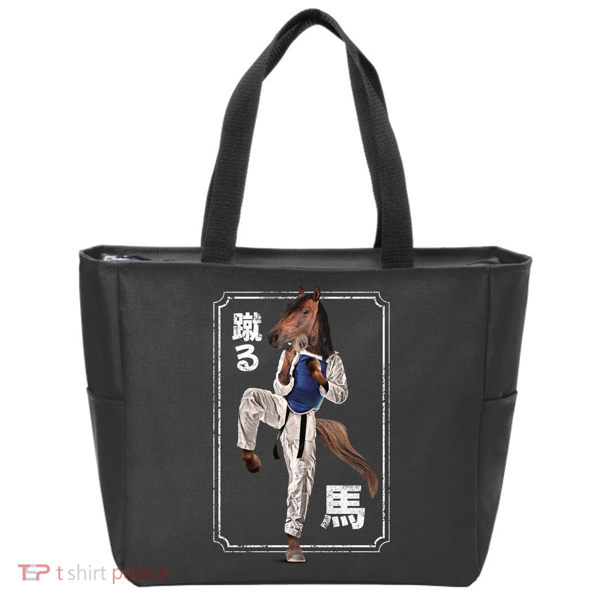 Kung Fu Horse Tote Bag