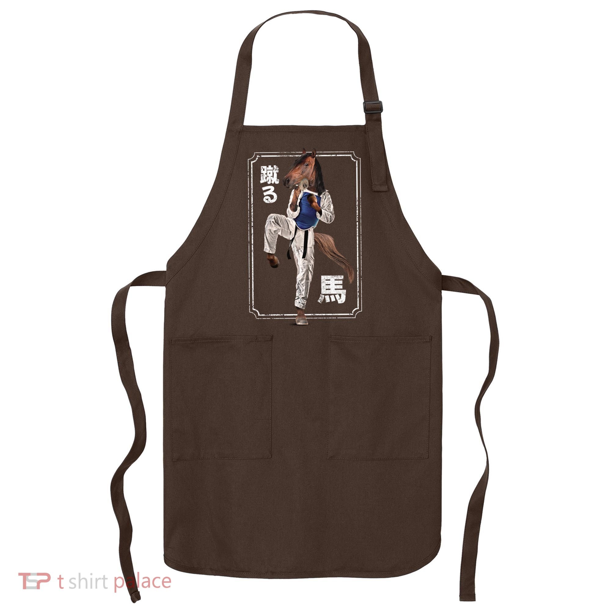 Kung Fu Horse Apron