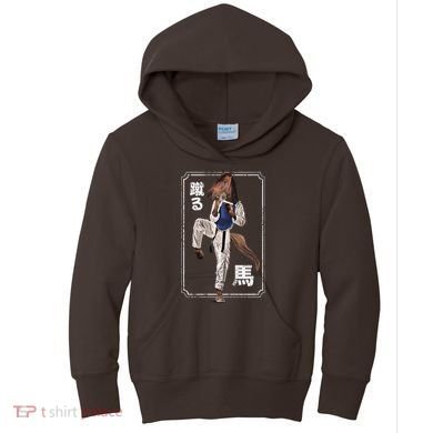 Kung Fu Horse Kids Hoodie