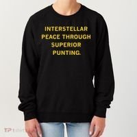 Kirk Ferentz Interstellar Peace Through Superior Punting Women's Sweatshirt thumb 0