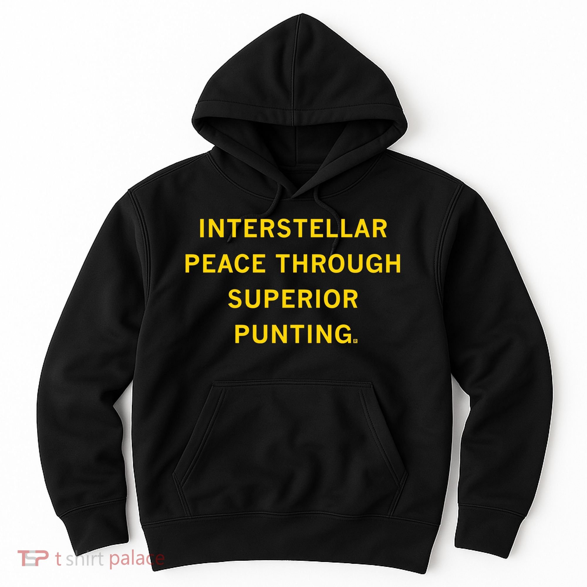Kirk Ferentz Interstellar Peace Through Superior Punting Hoodie