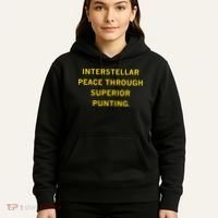 Kirk Ferentz Interstellar Peace Through Superior Punting Hoodie thumb 5
