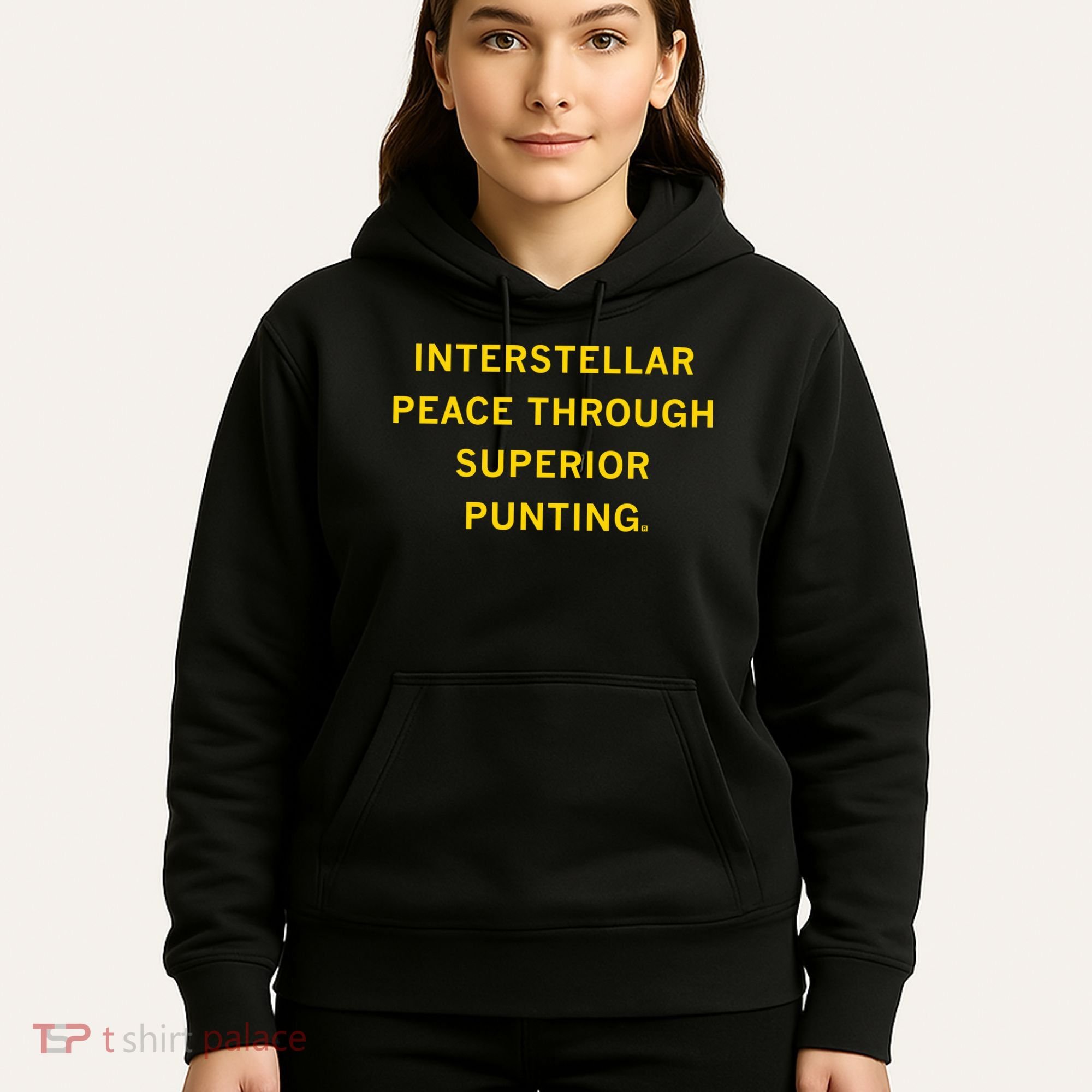 Kirk Ferentz Interstellar Peace Through Superior Punting Hoodie