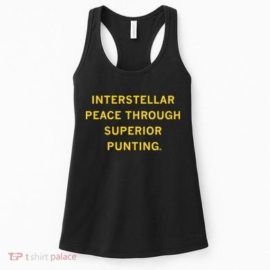 Kirk Ferentz Interstellar Peace Through Superior Punting Women's Tank Top