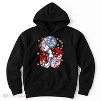 Kitsune Foxs Japanese Nine Tailed Foxs Cherrys Blossom Hoodie thumb 0