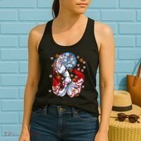 Kitsune Foxs Japanese Nine Tailed Foxs Cherrys Blossom Women's Tank Top thumb 2