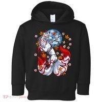 Kitsune Foxs Japanese Nine Tailed Foxs Cherrys Blossom Toddler Hoodie thumb 0