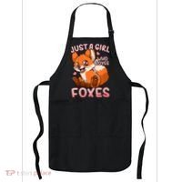 Kids Fox Just A Girl Who Loves Foxes Apron thumb 0