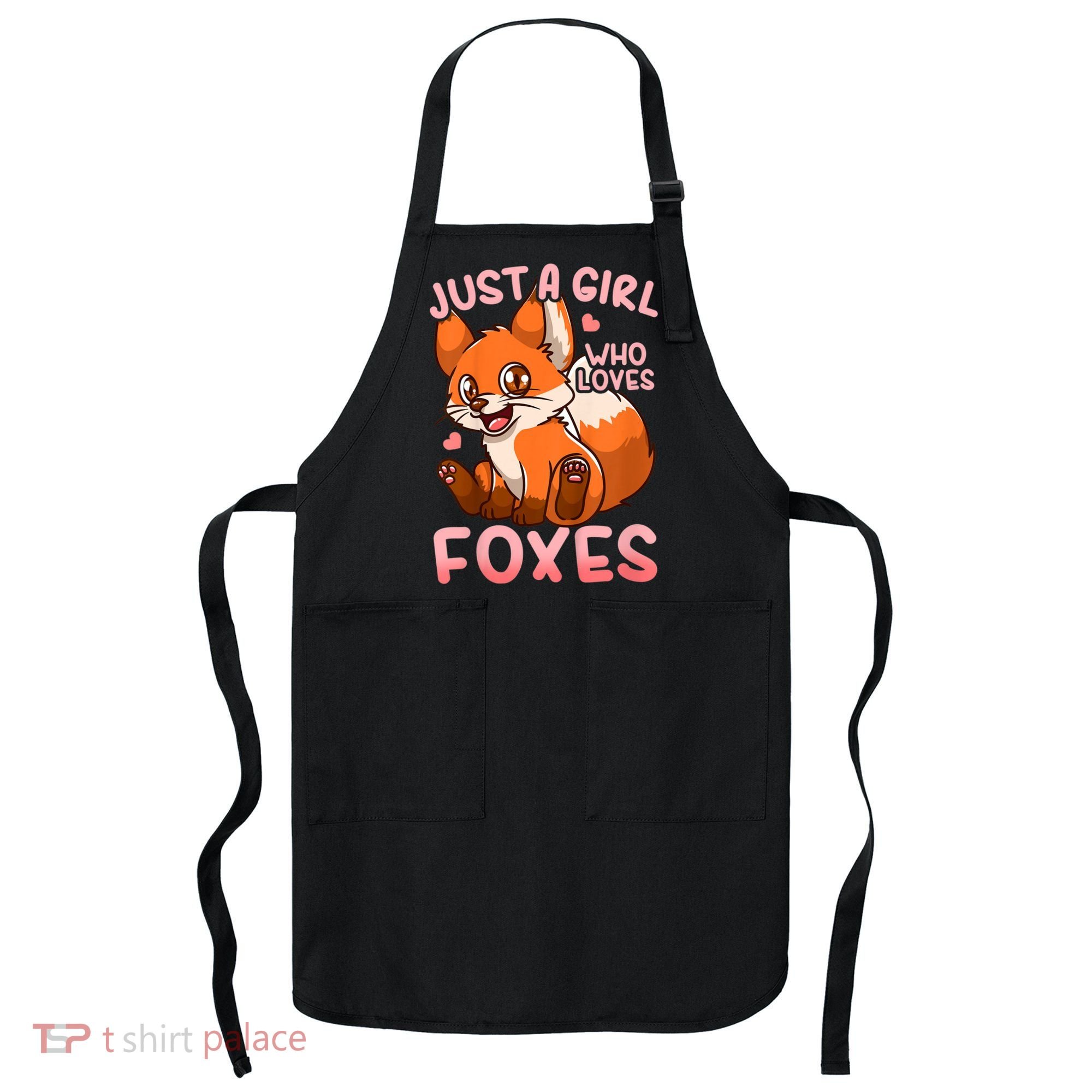 Kids Fox Just A Girl Who Loves Foxes Apron