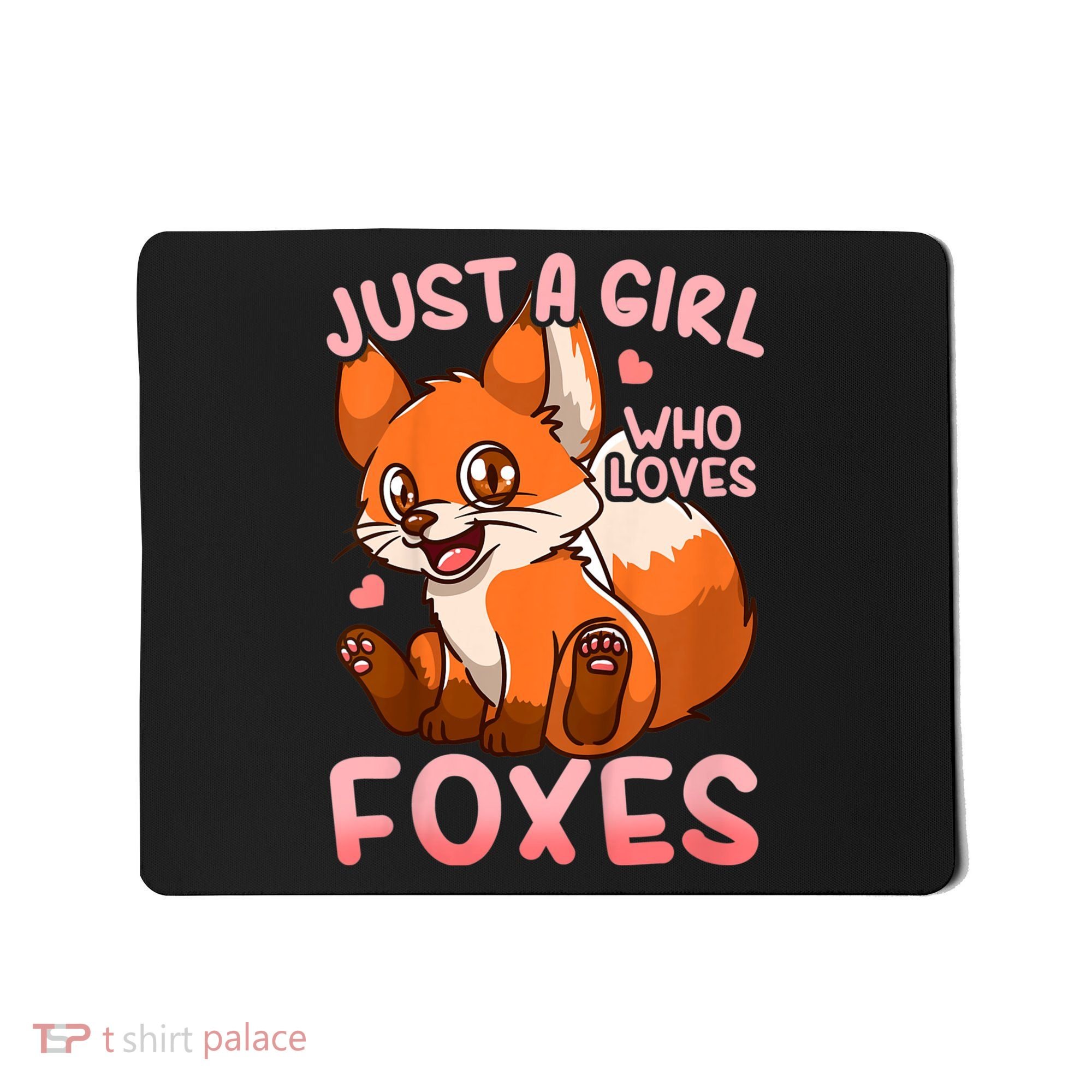 Kids Fox Just A Girl Who Loves Foxes Mousepad