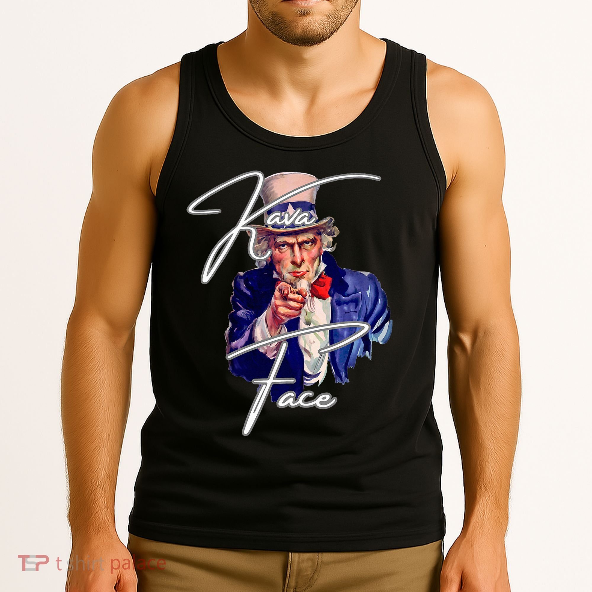 Kava Face Tank Top