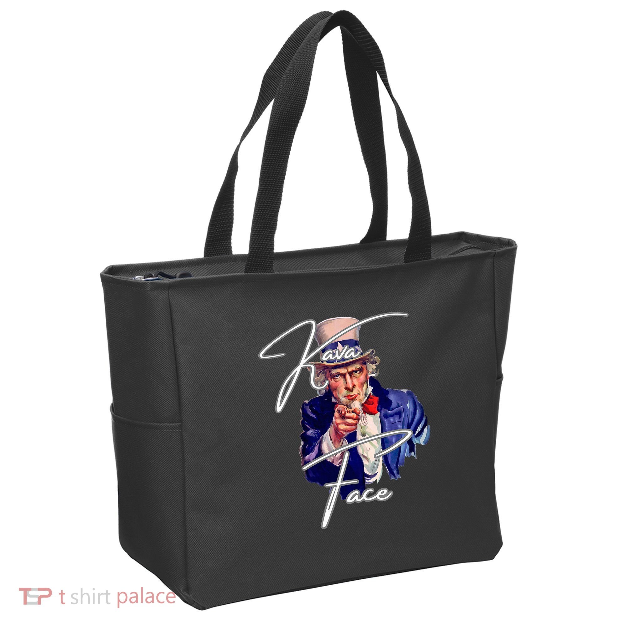 Kava Face Tote Bag