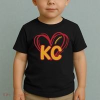 Kc Football Toddler T-Shirt thumb 2