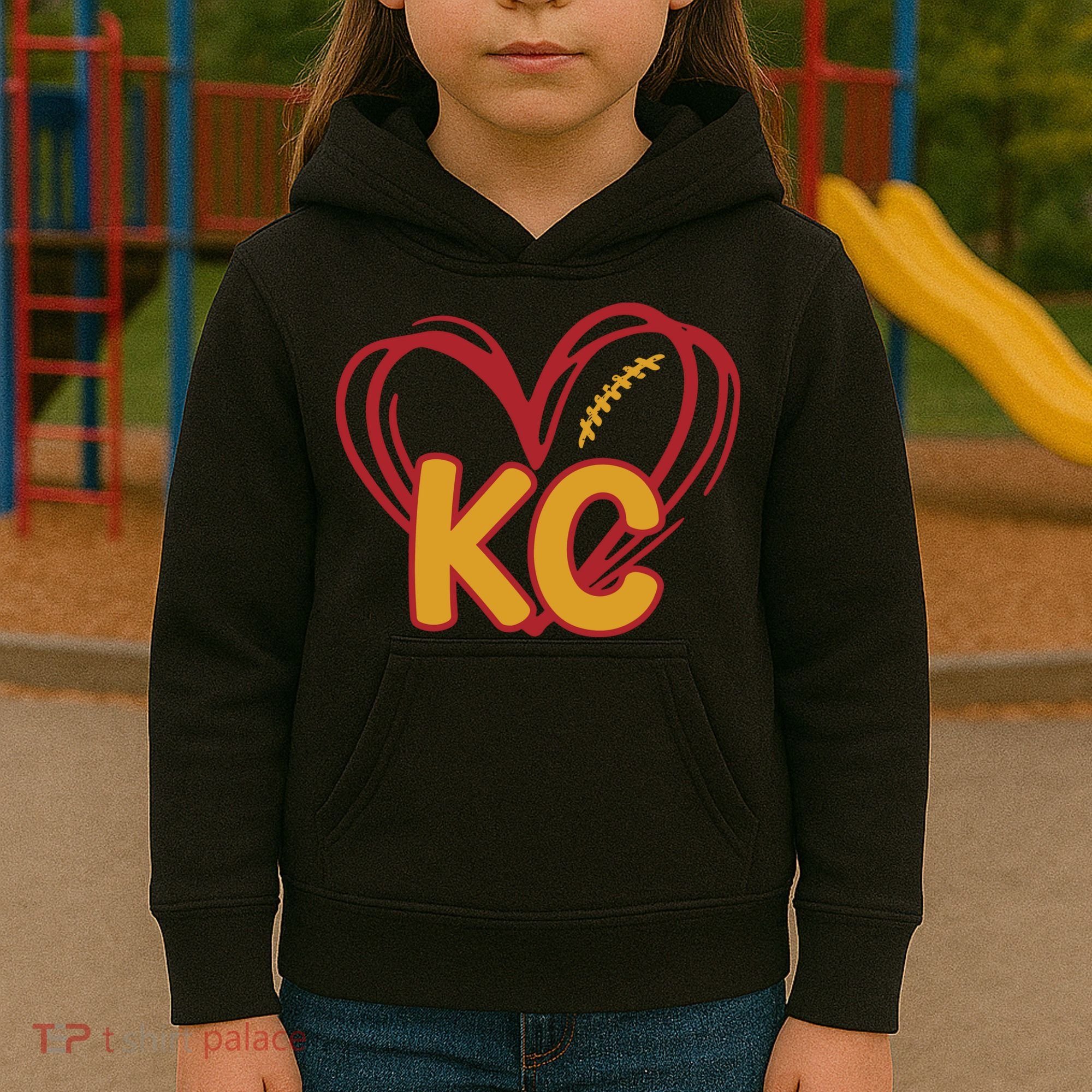 Kc Football Kids Hoodie