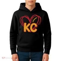 Kc Football Kids Hoodie thumb 4