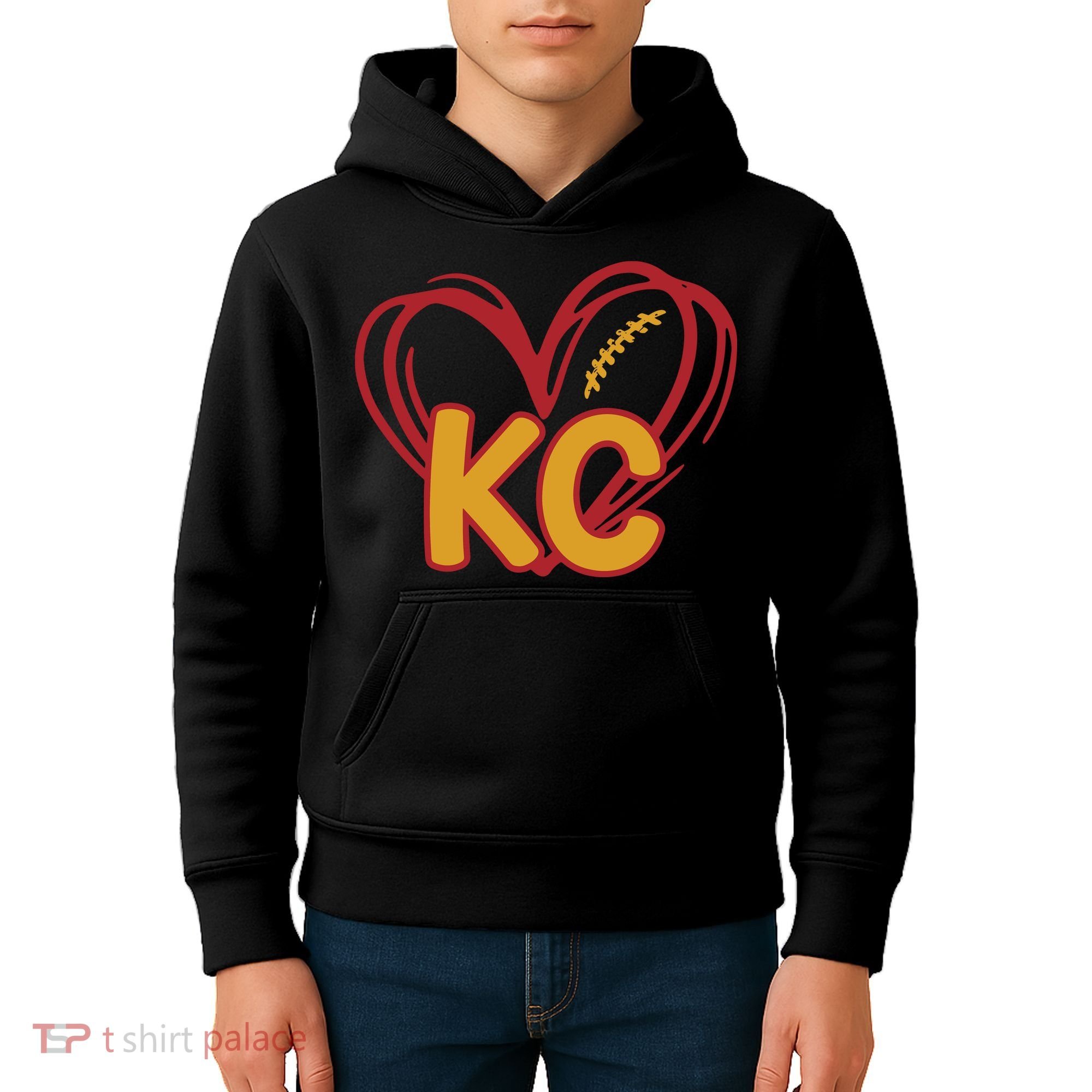 Kc Football Kids Hoodie