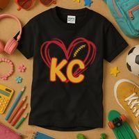 Kc Football Kids T-Shirt thumb 3