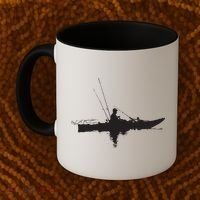 Kayak Fishing Kayaking Coffee Mug thumb 2