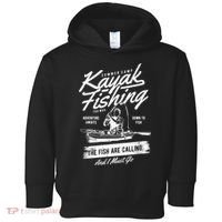 Kayak Fishing Toddler Hoodie thumb 0