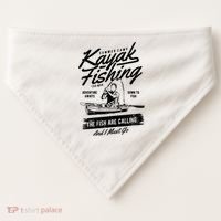 Kayak Fishing USA-Made Doggie Bandana thumb 0