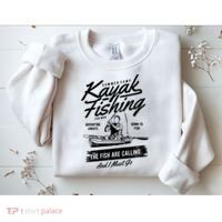 Kayak Fishing Sweatshirt thumb 2