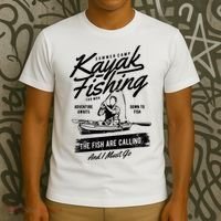 Kayak Fishing T-Shirt thumb 3