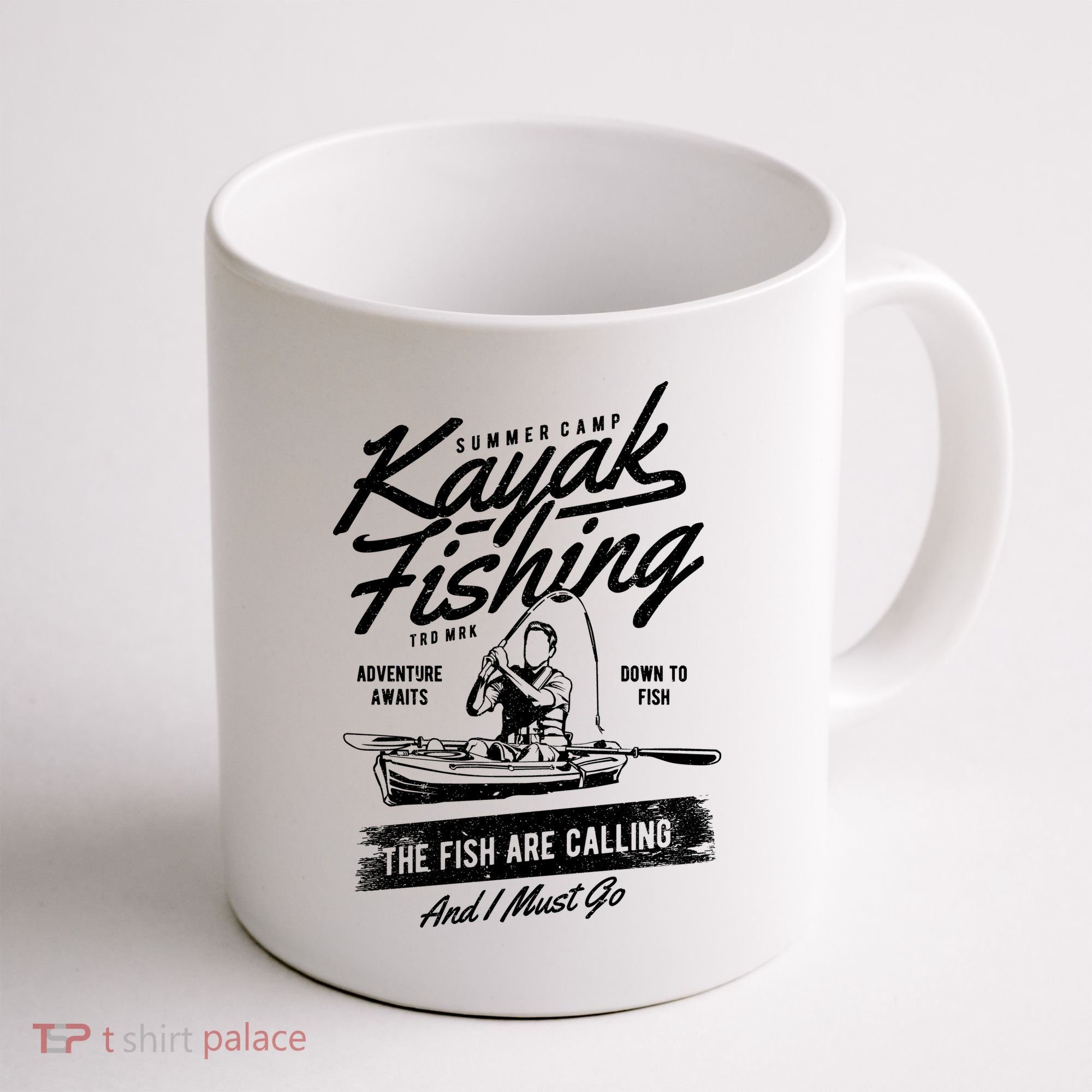 Kayak Fishing Coffee Mug