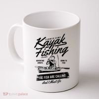 Kayak Fishing Coffee Mug thumb 0