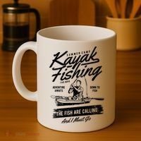 Kayak Fishing Coffee Mug thumb 4
