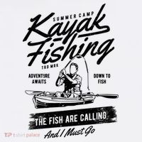 Kayak Fishing Mousepad thumb 1