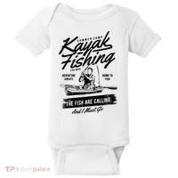 Kayak Fishing Baby Bodysuit thumb 0
