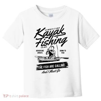 Kayak Fishing Toddler T-Shirt