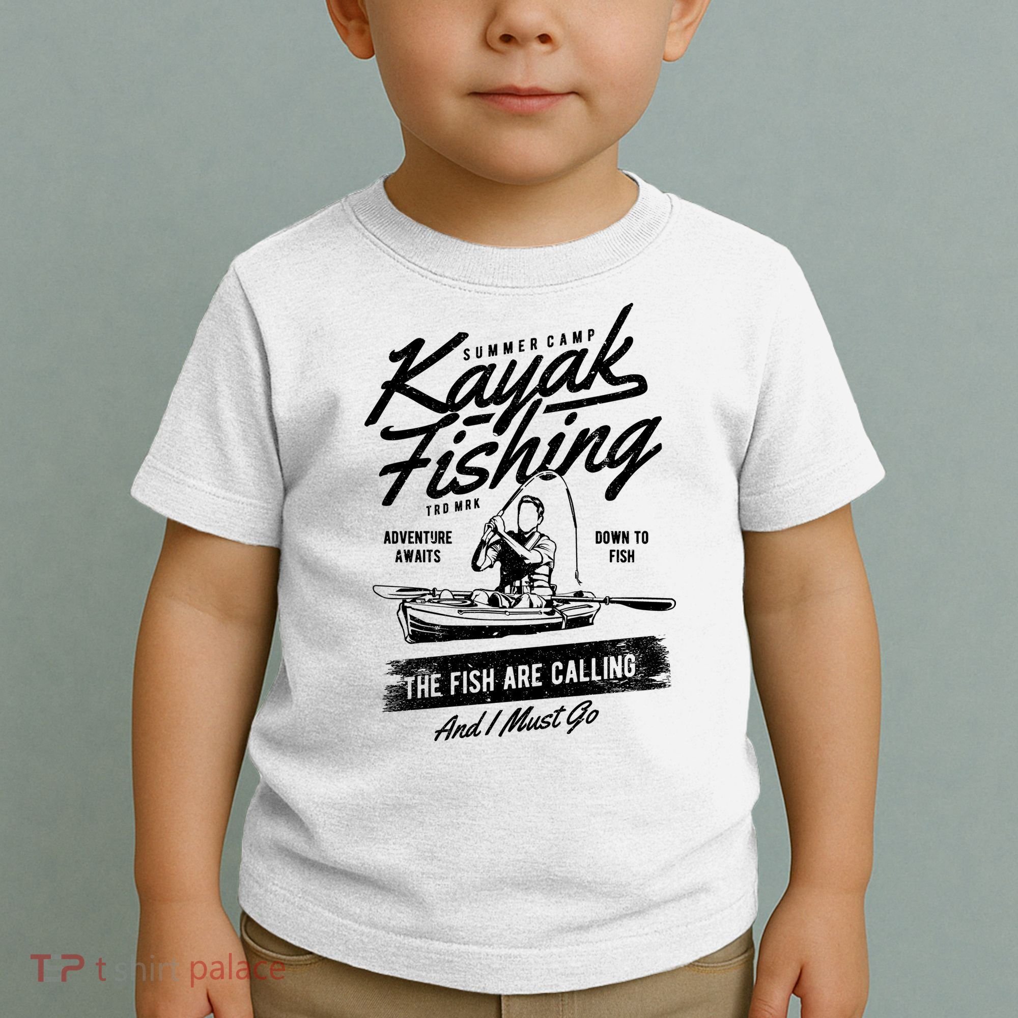 Kayak Fishing Toddler T-Shirt
