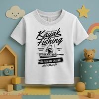 Kayak Fishing Toddler T-Shirt thumb 3