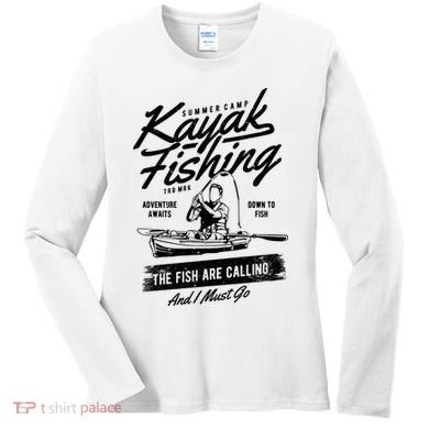 Kayak Fishing Women's Long Sleeve Shirt