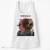 Kiwizilla Funny Kiwi New Zealand Bird Lovers Gift Women's Tank Top thumb 0