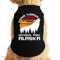 Kenai Fjords National Park Alaska Wolf Nature Outdoors Gift Doggie Tank thumb 0
