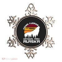 Kenai Fjords National Park Alaska Wolf Nature Outdoors Gift Ornament thumb 0