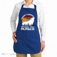Kenai Fjords National Park Alaska Wolf Nature Outdoors Gift Apron thumb 2