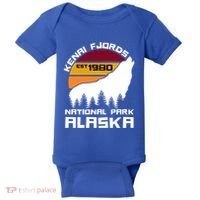 Kenai Fjords National Park Alaska Wolf Nature Outdoors Gift Baby Bodysuit thumb 0