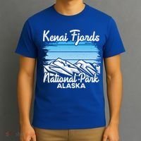 Kenai Fjords National Park Alaska Explore Nature Hiking Gift T-Shirt thumb 3
