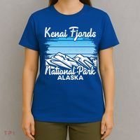 Kenai Fjords National Park Alaska Explore Nature Hiking Gift T-Shirt thumb 4