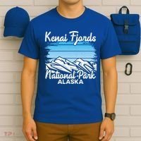 Kenai Fjords National Park Alaska Explore Nature Hiking Gift T-Shirt thumb 6