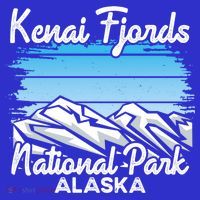 Kenai Fjords National Park Alaska Explore Nature Hiking Gift T-Shirt thumb 7