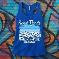 Kenai Fjords National Park Alaska Explore Nature Hiking Gift Women's Tank Top thumb 3